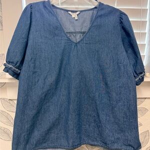 Draper James denim top